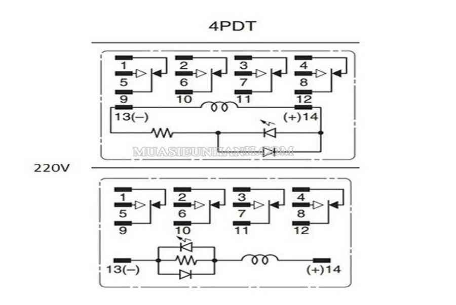 Rơ Le Trung Gian Là Gì? Sơ Đồ Chân Relay 8 Chân Rơ Le Sơ Đồ ... ( https://dvn.com.vn › so-do-relay-8-c... )