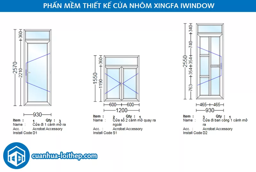 Top 4 phần mềm sản xuất cửa nhôm xingfa miễn phí dễ sử dụng - Chia Sẻ Kiến Thức Điện Máy Việt Nam