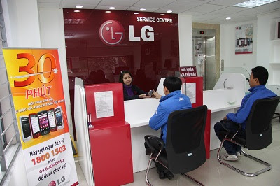 Trung tâm bảo hành LG chính hãng trên toàn quốc Việt Nam