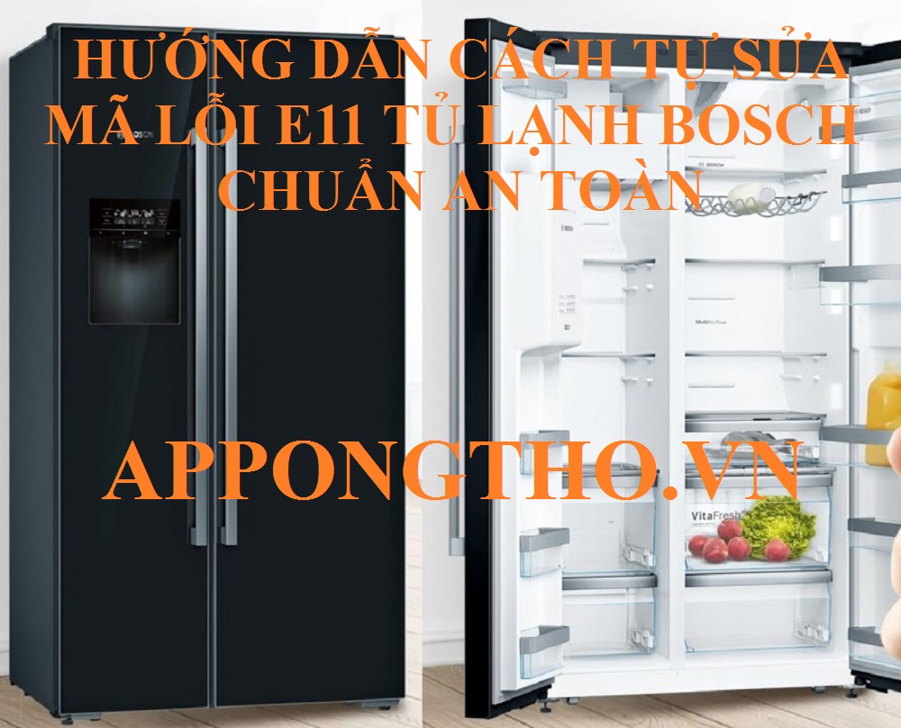 Tủ lạnh Bosch có thường xuyên gặp lỗi E11 không?