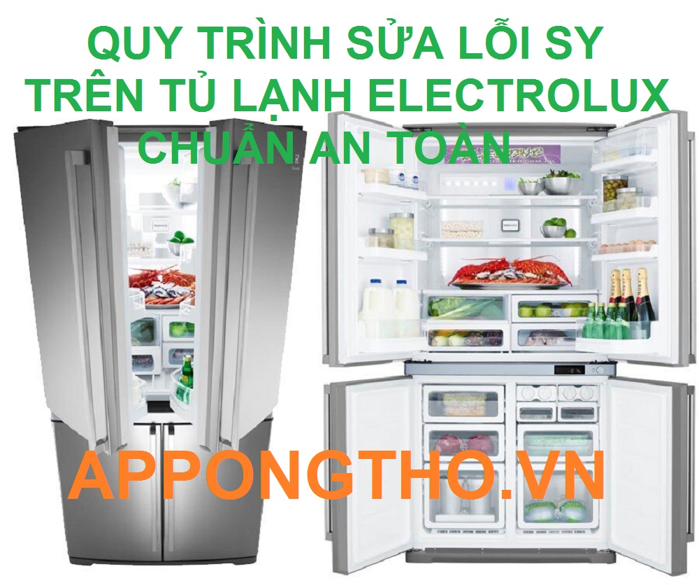 Lỗi SY trên tủ lạnh Electrolux có nguy hiểm không?