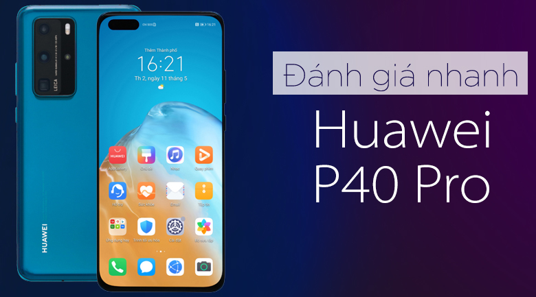 Huawei P40 Pro Chính Hãng Giá Rẻ, Trả Góp - Đức Huy Mobile